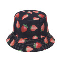 plain custom women bucket hats